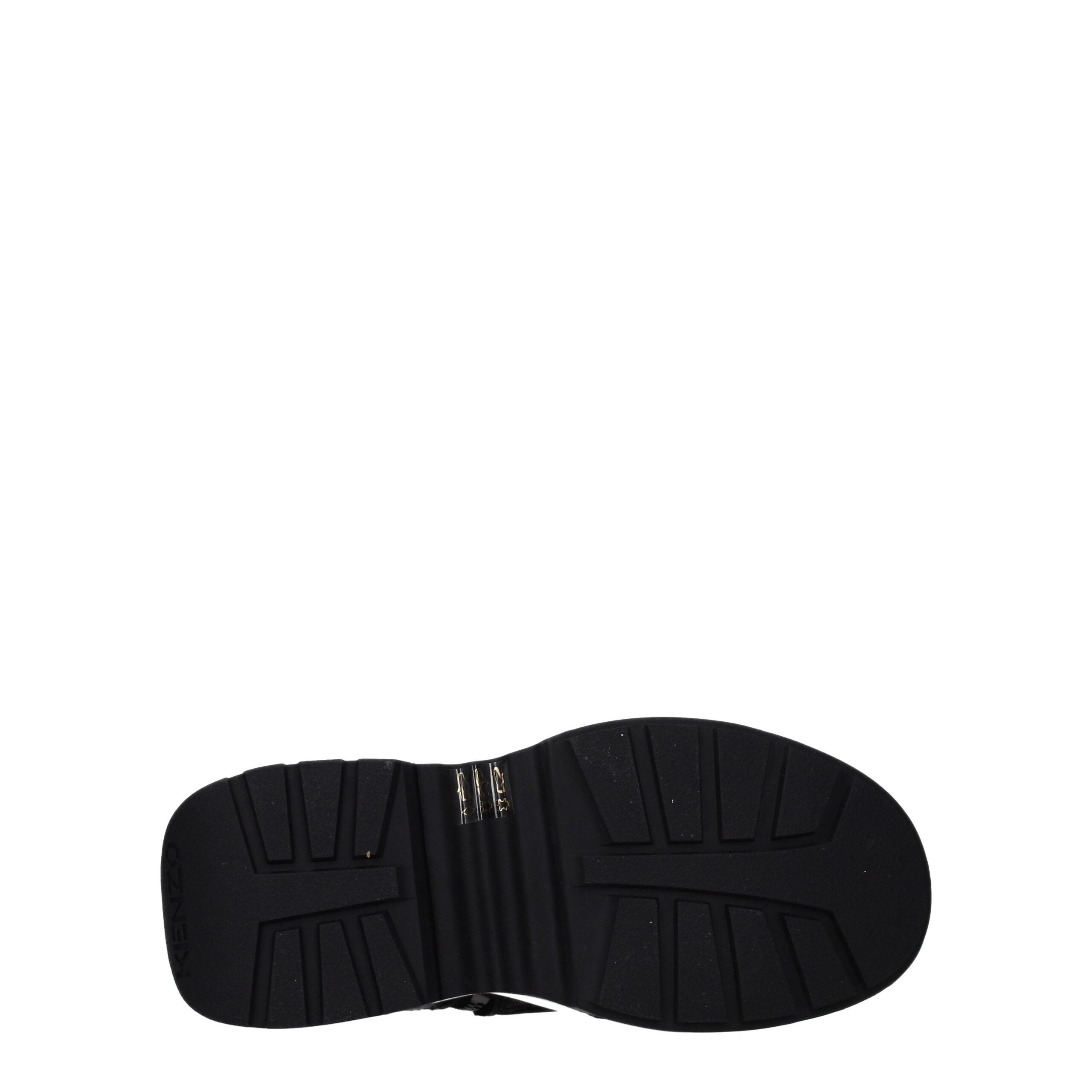 Kenzo Black Leather Ankle Boots